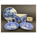 Decorative Christmas Plates(2), Ceramic Mail