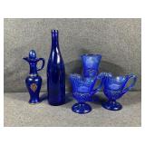 Avon Cobalt Blue Glassware