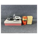 Unico Freezers Coin Bank, Tin Allspice C