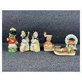 Native American Moccasin Salt & Pepper Shakers