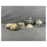 Godinger Silver Trinket Bowl with Lid, Silver