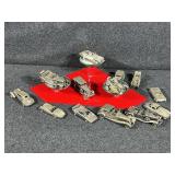 Miniature Pewter Vintage Cars