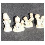 Precious Moments Figurines (2) & Homco Figurines