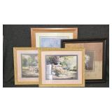 Home Interiors Framed Prints(2),Daisy Print