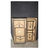 Wooden 4' Tables (2)