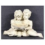 Boy And Girl Garden Statue