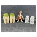 Holly Hobbie Salt and Pepper Shakers