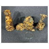 Safari Themed Lion, Giraffe and Cat Ceramic