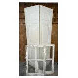 White Bi-Fold Closet Door