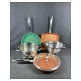 Assorted Frying Pans