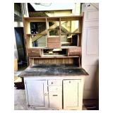 Wooden Bakers Cabinet