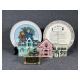 Sheilaï¿½s Collectible Wooden Houses(3), Lincoln
