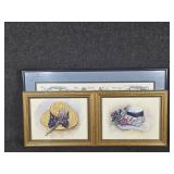 Embroidered Welcome Wall Art, Hat Wall Art(2)