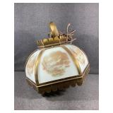 Currier & Ives Hanging Ceiling Lamp
