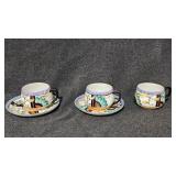 Chikaramachi Lusterware Teacup & Saucer Sets