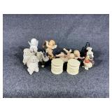 Salt & Pepper Shakers, Figurines, Ceramic Purse