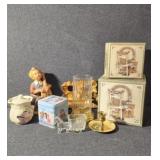 Musical Tin, Partylite Candle Holder, Vanilla Jar