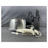 Farberware Knife Block wKnifes Oster Toaster