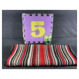 Foam Alphabet Puzzle Pieces, Rug, Picture Wire