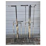 Metal Clothing Rack Square