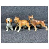Ceramic Beagle and Boxers(2)