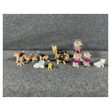 Miniature Dog Figurines: Beagles, German