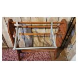 Wooden Quilt Rack & Over the Door Rack