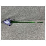 Hand-Blown Art Glass Flower