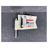 Jacques JX Hybrids Metal Rain Gauge