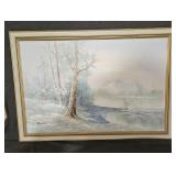 Landscape Painting & Framed Print XL Size