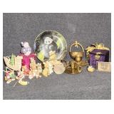 Panda Plate, Metal Taper Holder (2) & Ceramic's