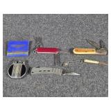 Ronson Rondette Lighter, Pocket Knives(4), U