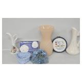 Vases, Needle Print, Sand Dollar, Basket