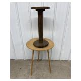 Small Wooden Spool, Wooden Round Day