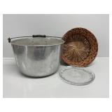 Canning Pot, Wicker Basket
