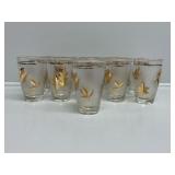 Libbey Golden Foliage Glass Tumblers (16)