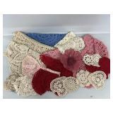 Crocheted Doilies (10) , Crocheted Doily
