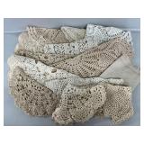 Vintage Handmade Crocheted Doilies (14)