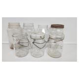 Glass Canning Jars Various Styles (7)
