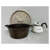 Cast Iron Dutch Oven,Corning Ware Teapot
