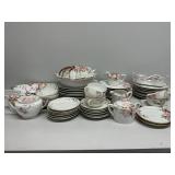 Noritake Floral, Dinner Plates, Saucer Plates