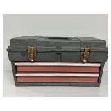 Stack On 22In Tool Box Chest With 2 Drawers