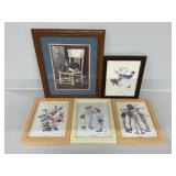 Home Interiors Framed Print, Norman Rockwell Print