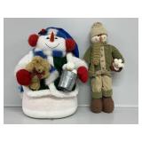 North Pole Figures- Snowmen (9)