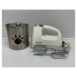 Black & Decker Mixer, Paw Canister