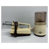 General Electric Mixer, West Bend Chopper