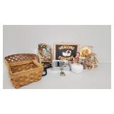 Victoria Rose Trinket Box, Country Farmhouse Decor