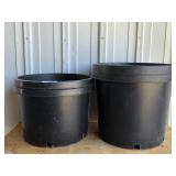 Black Plastic 10 & 15 Gal Nursery Pots