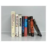 Assorted Hard and Soft Cover Books (8)
