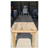 Wooden Work Table 3FT X 8FT